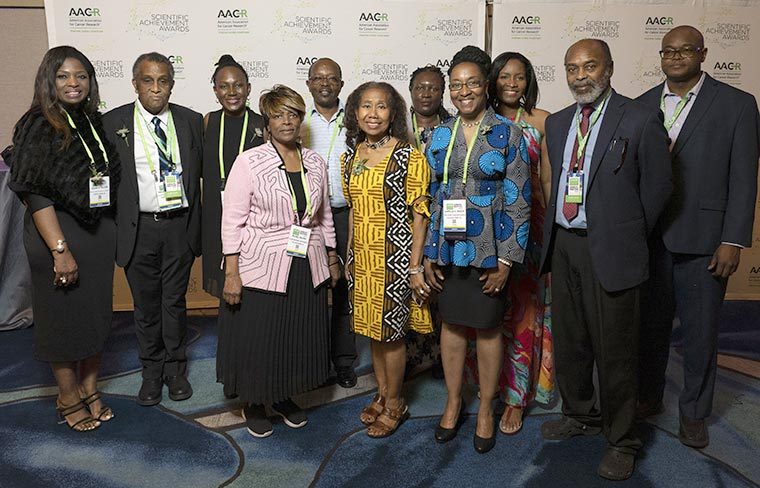 Orlando, FL - The AACR 2023 Annual Meeting - Attendees during Scientific Achievement Awards Recognition Reception at the American Association for Cancer Research Annual Meeting here today, Saturday April 15, 2023. Physicians, researchers, health care professionals, cancer survivors and patient advocates are expected to attend the meeting at the Orange County Convention Center. The Annual Meeting highlights the latest findings in all major areas of cancer research from basic through clinical and epidemiological studies. Photo by © AACR/Todd Buchanan 2023 Contact Info: todd@medmeetingimages.com Keywords: Attendees - Scientific Achievement Awards Recognition Reception