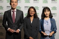 New Orleans, LA - The AACR 2022 Annual Meeting - Awardees and attendees during Annual Grants Dinner at the American Association for Cancer Research Annual Meeting here today, Tuesday April 12, 2022. Physicians, researchers, health care professionals, cancer survivors and patient advocates are expected to attend the meeting at the Ernest Morial Convention Center. The Annual Meeting highlights the latest findings in all major areas of cancer research from basic through clinical and epidemiological studies. Photo by © AACR/Todd Buchanan 2022 Contact Info: todd@medmeetingimages.com Keywords: Awardees and attendees - Annual Grants Dinner