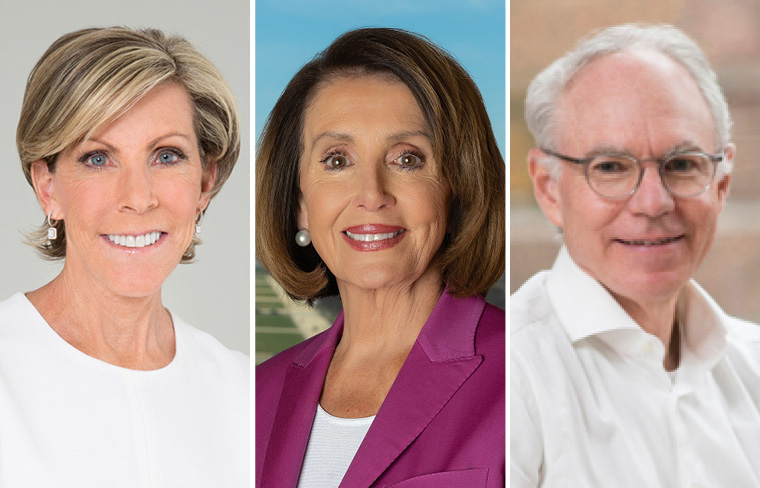 AACR to honor Giusti, Pelosi, Sawyers with Distinguished Public Service Awards
