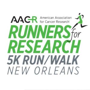 Runners for Research 5k run logo