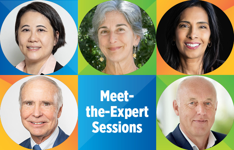 Meet-the-expert sessions offer opportunity to engage with thought leaders from around the world