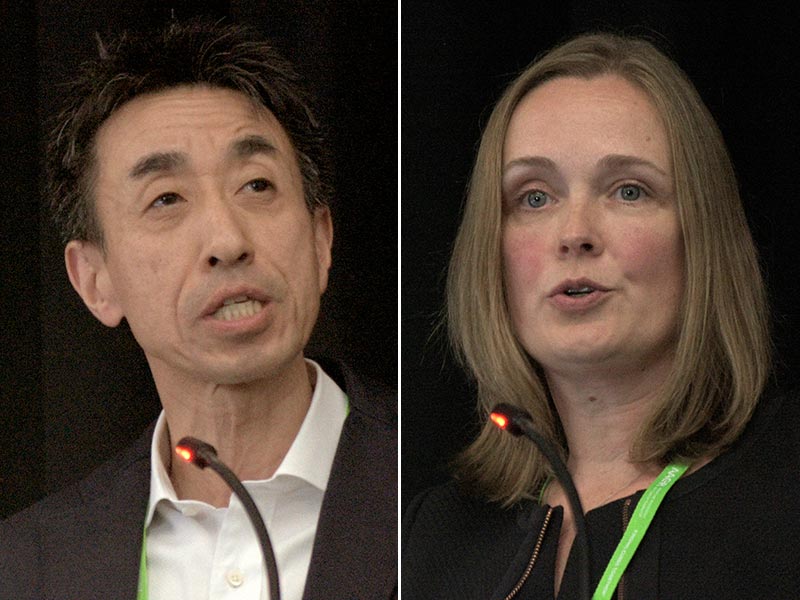 Tatsuhiro Shibata, MD, PhD and Elena Elimova, MD, MSc