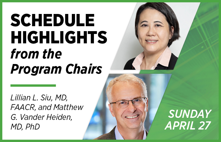 Schedule Highlights from the Program Chairs: Sunday, April 27