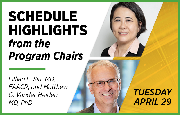 Schedule Highlights from the Program Chairs: Tuesday, April 29
