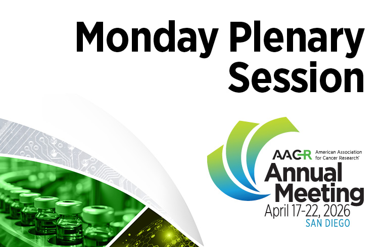 Monday Plenary Session will examine the transformative potential of AI for cancer research and care